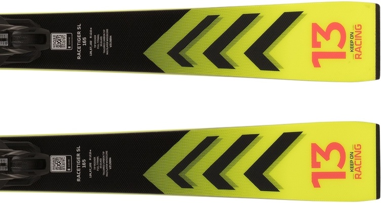 Lyže Volkl Racetiger SL + RMotion3 12 GW Black/Red 