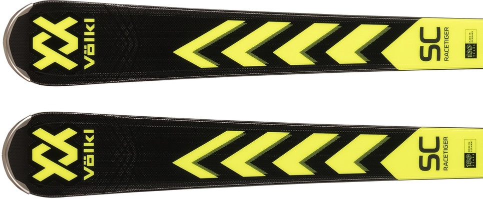 Lyže Volkl Racetiger SC Black + vMotion 10 GW Black