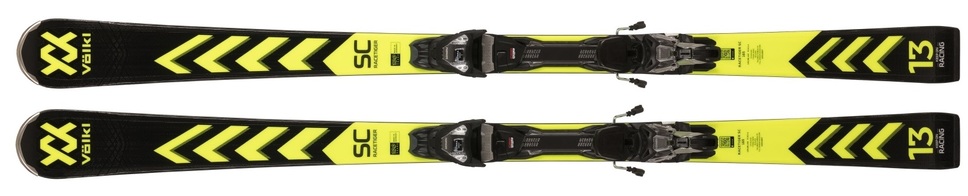 Lyže Volkl Racetiger SC Black + vMotion 10 GW Black