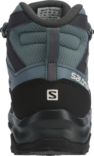 Trekové boty Salomon Daintree MID GTX Gore-tex W Stormy Weather/Ebony/Almond Cream L41678500
