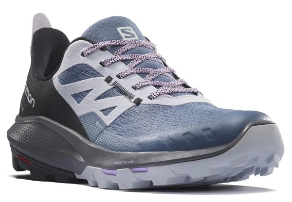Trekové boty Salomon Outpulse GTX Gore-tex W China Blue/Arctic Ice/Orchid Bloom L47151900