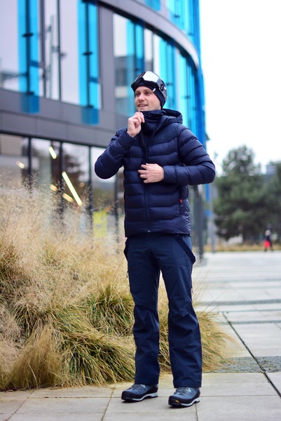 Pánské kalhoty Scott Explorair 3L Pants Dark Blue 277688