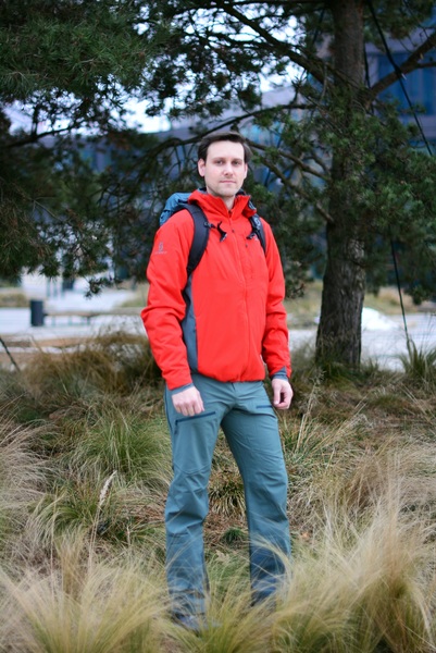 Pánské kalhoty Scott Explorair DryoSpun 3L Pants Grey Green 291850