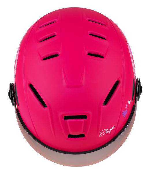 Dětská lyžařská helma Etape Rider Pro Light růžová mat 2330920 25/26