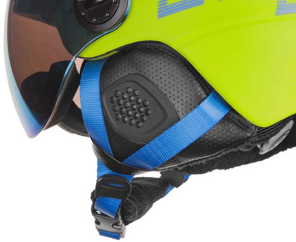 Dětská lyžařská helma Etape Rider Pro limeta/modrá mat 1809583 25/26