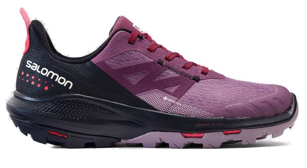 Trekové boty Salomon Outpulse GTX Gore-tex W tulipwood/black/poppy red L41689700