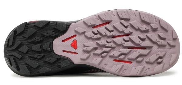 Trekové boty Salomon Outpulse GTX Gore-tex W tulipwood/black/poppy red L41689700