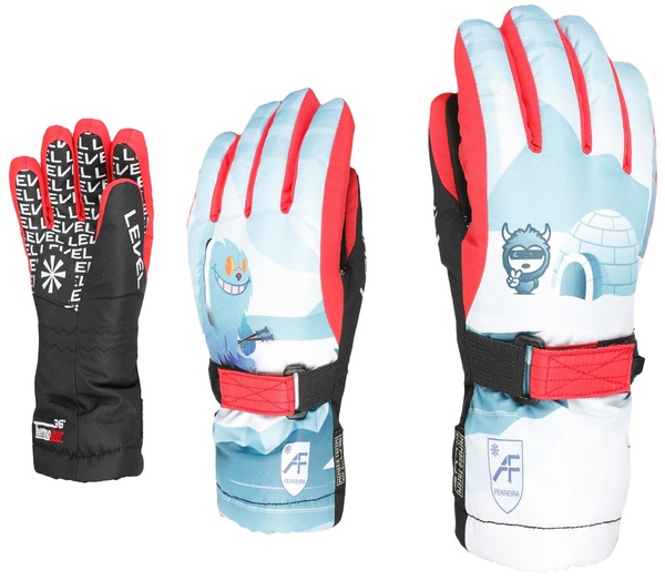 Dětské rukavice Level Junior Light Blue 4153Jg.06 25/26