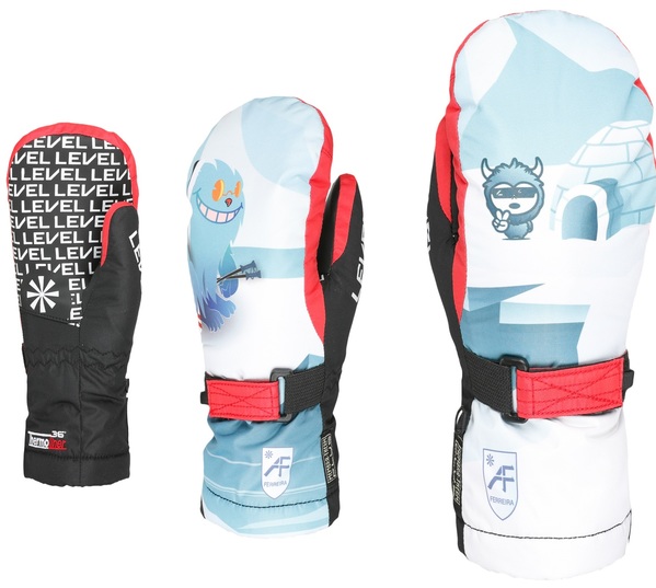 Dětské rukavice Level Junior Mitt Light Blue 4153JM.06 25/26