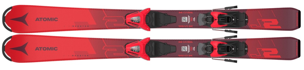 Dětské lyže Atomic Redster J2 100-120 + COLT 5 GW Red/Black AAST02160