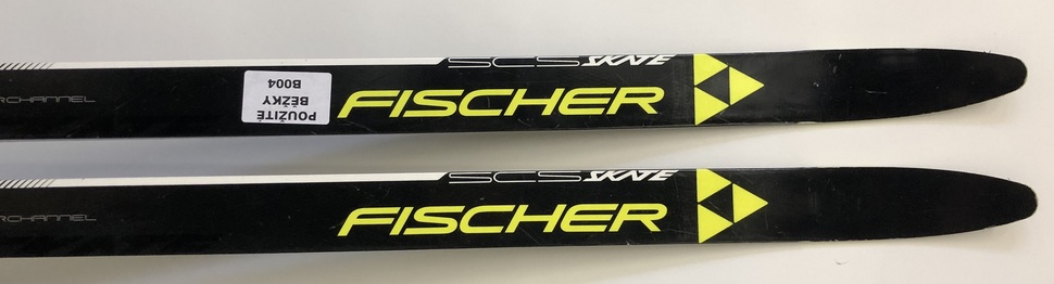 Set Běžky Fischer SCS Skate JR + vázání NNN Prolink 132 cm (Použité běžky B004)