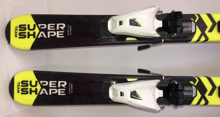 Lyže Head Supershape Team SLR 2 + SLR 4.5 AC (testovací lyže 2550)
