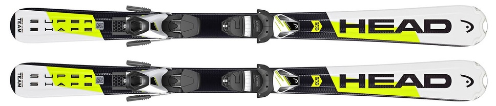 Lyže Head Supershape Team SLR 2 + SLR 4.5 AC (testovací lyže 2554)