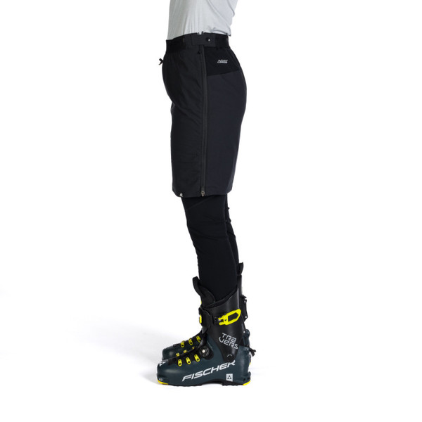 Zateplená skialpová sukně NORTHFINDER Jaraba Polartec® Black/Black SU-45603SKP-270