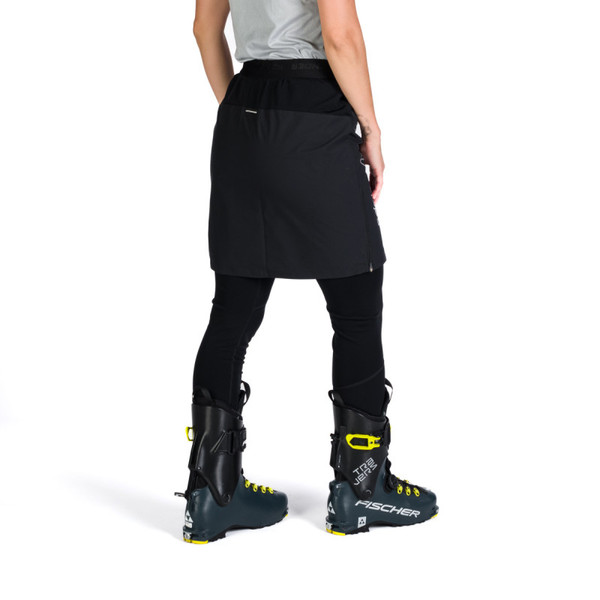 Zateplená skialpová sukně NORTHFINDER Jaraba Polartec® Black/Black SU-45603SKP-270