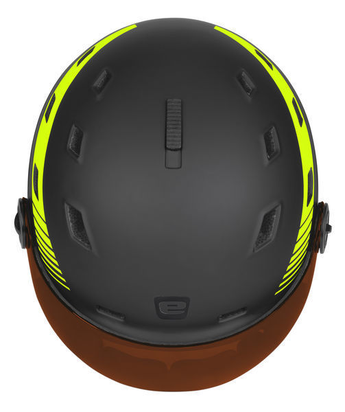 Lyžařská helma Etape DAVOS PRO černá/žlutá fluo mat 2332116 25/26