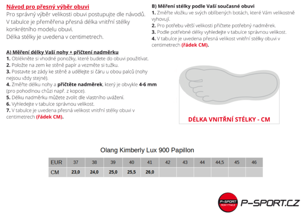 Dámské zimní boty Olang Kimberly Lux 900 Papillon 25/26