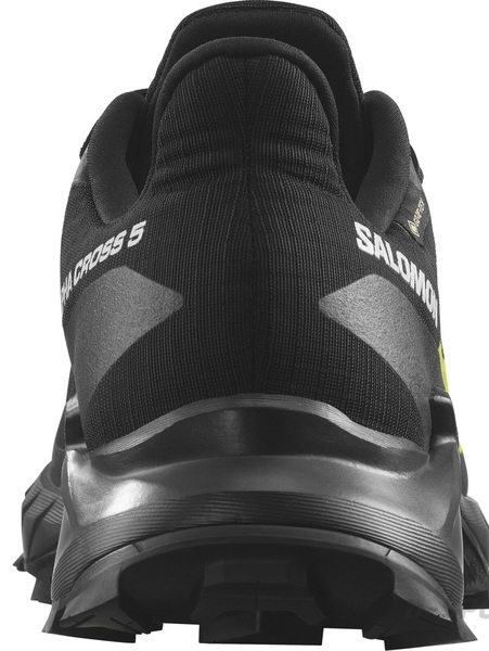 Trailové běžecké boty Salomon Alphacross 5 GTX M Gore-tex L47460400 Black/Peat/Sulphur Spring 24/25