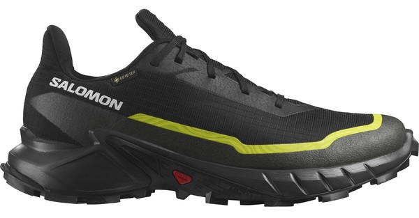 Trailové běžecké boty Salomon Alphacross 5 GTX M Gore-tex L47460400 Black/Peat/Sulphur Spring 24/25