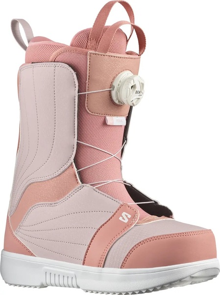 Dámské snowboardové boty Salomon Pearl BOA Ash Rose/Lilac Ash/White L47266000 25/26