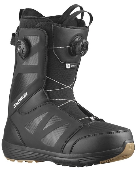 Snowboardové boty Salomon Launch Boa SJ Boa Black/Black/White L47243500 25/26