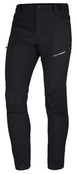 Pánské softshellové kalhoty Northfinder DARIN black NO-3929OR-269 25/26