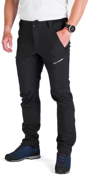 Pánské softshellové kalhoty Northfinder DARIN black NO-3929OR-269 25/26