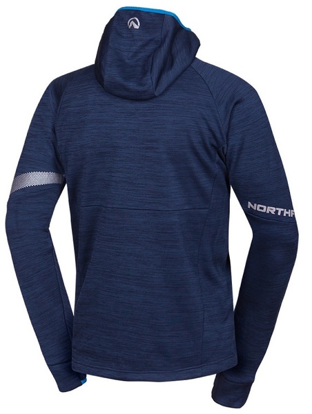 Pánská fleecová mikina s kapucí Northfinder KEVIN Dark Blue MI-MI-3825OR-298 25/26