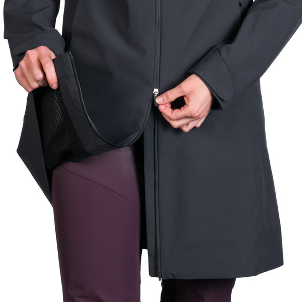 Outdoorový softshellový kabát parka Northfinder Clarice Black BU-6180OR-269 25/26