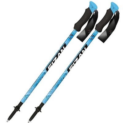 Trekové hole + Multifunkčí šátek FIZAN COMPACT MS Blue 227103 25/26