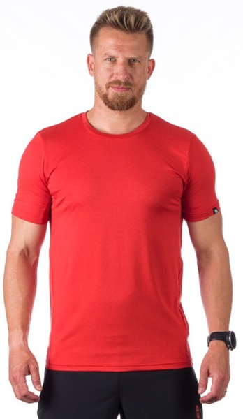 Pánské funkční triko Northfinder Jones Dark Red Melange TR-3927OR-633 25/26