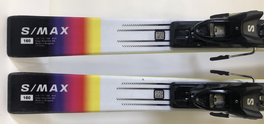 Lyže Salomon S/Max Endurance + M10 GW (testovací lyže 2705)