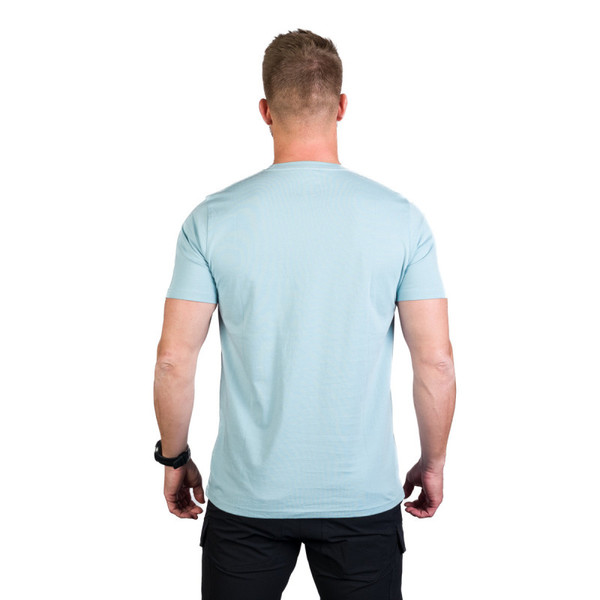 Pánské funkční triko Northfinder Dusty Sky Blue TR-3956OR-368 25/26