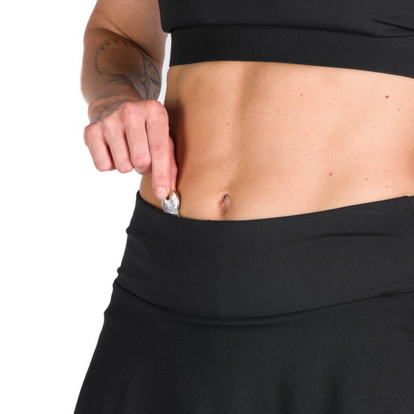 Sportovní sukně s vnitřními šortkami Northfinder Gay Black SU-4615SP-269 25/26