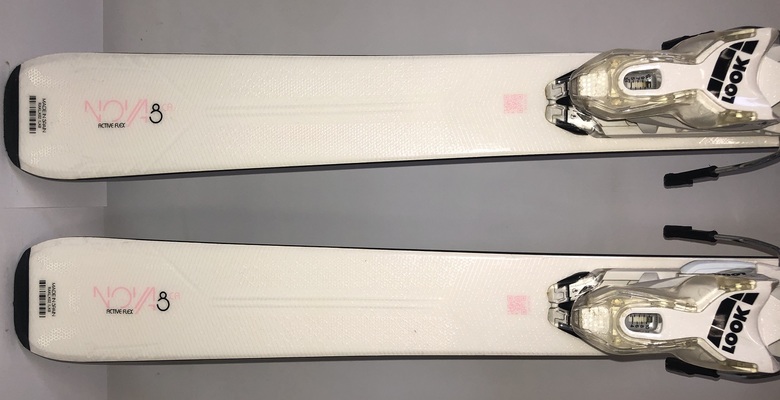 Dámské lyže Rossignol Nova 8 Ca (Xpress) + Xpress W 11 GW White (Testovací Lyže 2752) 