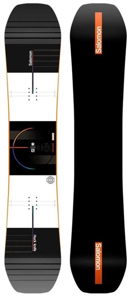 Snowboard Salomon Huck Knife RTL 155 cm Black/Orange L41220100