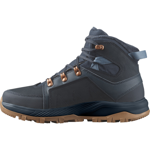 Dámské zimní boty Salomon Outchill TS CSWP W carbon/carbon/bering sea L47377300 25/26