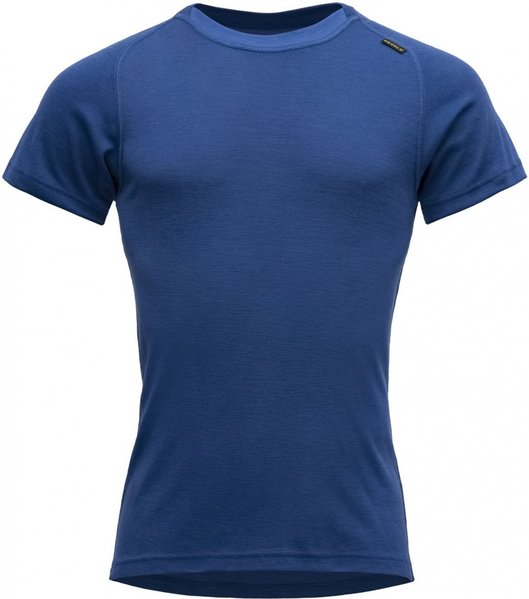 Pánské Merino triko Devold Basic Man T-Shirt Merino Blue Pan GP-141-213-B-262A 25/26