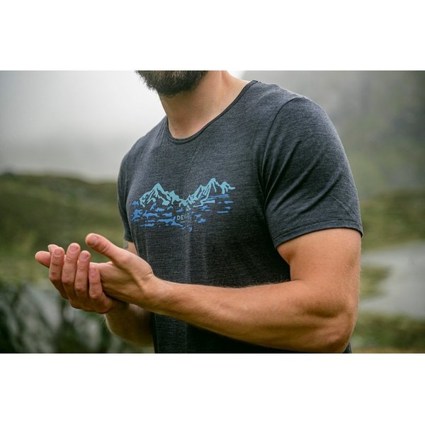 Pánské merino triko Devold Utladalen Merino 130 Tee Man Woods GO-293-295-D-427A 25/26