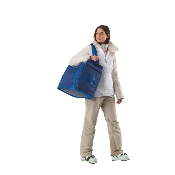 Taška na lyžarské boty a helmu Salomon Extend Max Gearbag Nautical Blue/Navy Peony LC1921800 25/26