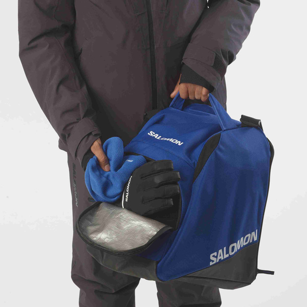 Taška na lyžarské boty Salomon ORIGINAL GEARBAG Surf The Web/Black LC2090900 25/26