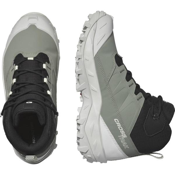 Dámské zimní boty Salomon Crosstrak WP W L47570400 Agave Green/Black/Canary Green 25/26
