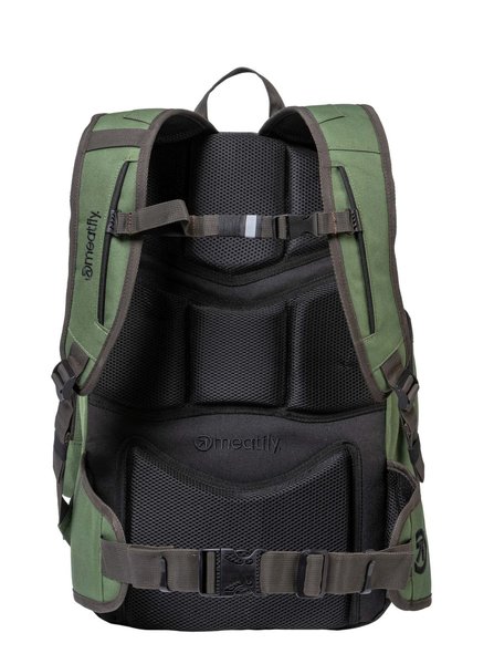 Batoh Meatfly Wanderer Dark Olive/Black 28 L 24/25