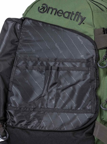Batoh Meatfly Wanderer Dark Olive/Black 28 L 24/25