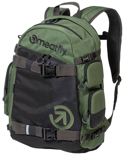 Batoh Meatfly Wanderer Dark Olive/Black 28 L 24/25