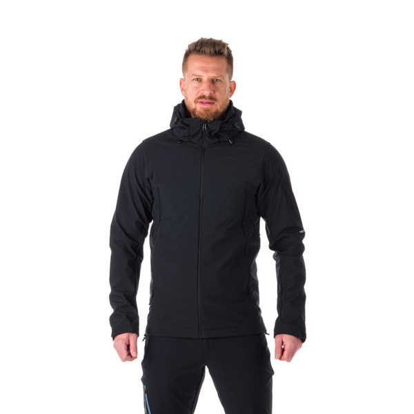 Pánská softshellová bunda Northfinder Abner BU-5037OR-269 Black 25/26