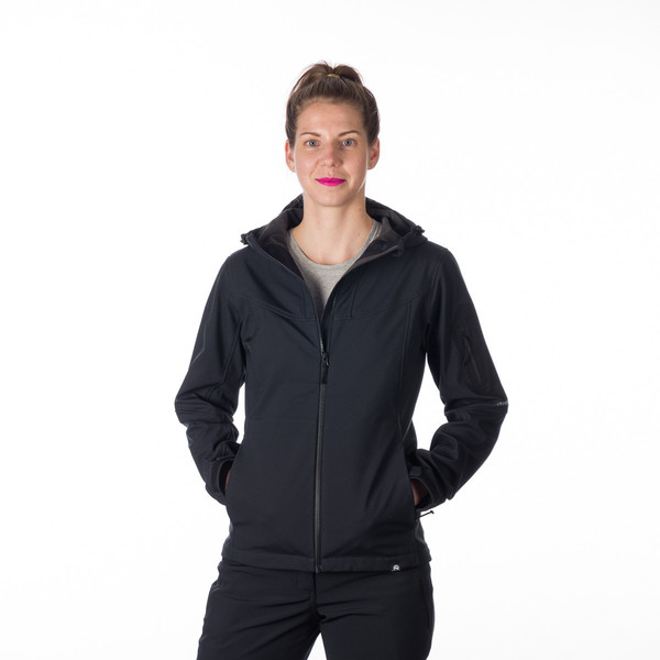 Dámská softshellová elegantní bunda Northfinder Jeanne BU-6135OR 269 Black 25/26