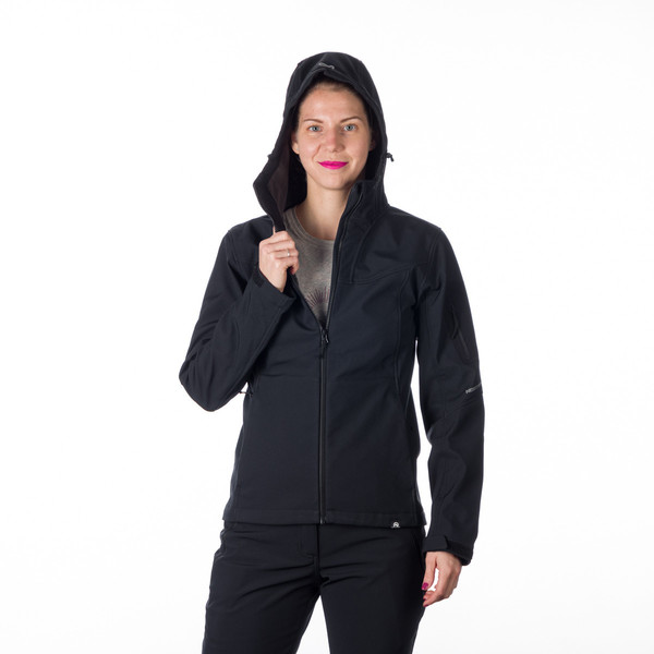 Dámská softshellová elegantní bunda Northfinder Jeanne BU-6135OR 269 Black 25/26