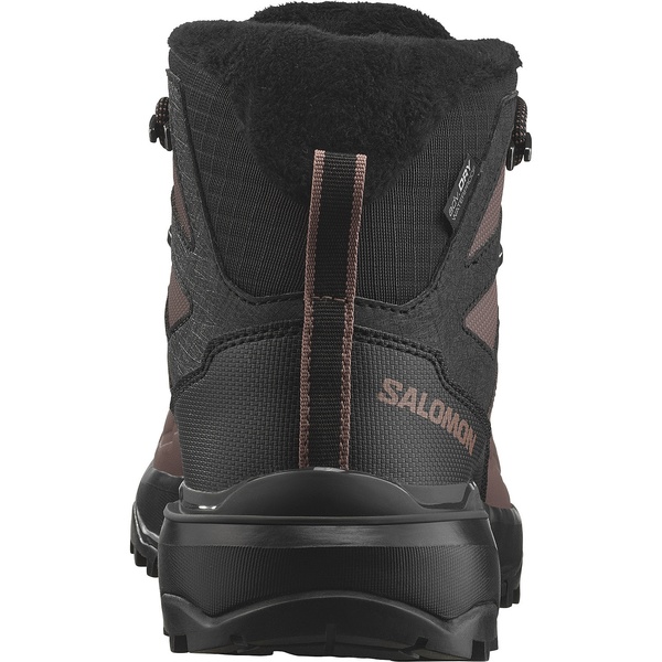 Dámské zimní boty Salomon Snowpilot WP W Black/Peppercorn/Cognac L47585800 25/26