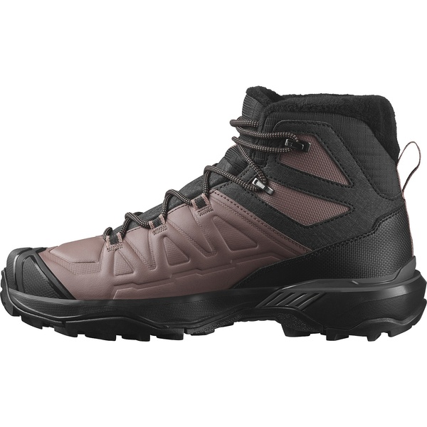 Dámské zimní boty Salomon Snowpilot WP W Black/Peppercorn/Cognac L47585800 25/26